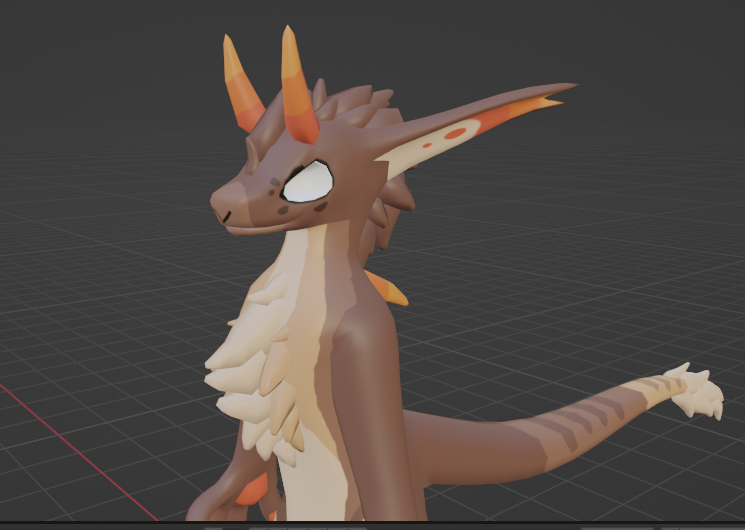 An anthro version of the Creature from Creatures Of Sonaria